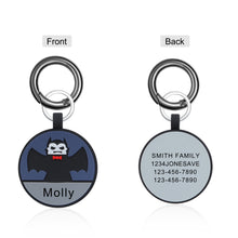 Carica l&#39;immagine nel visualizzatore di Gallery, HALLOWEEN🎃 ​​Personalizzato Gel di silice DOG TAG
