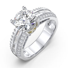 Load image into Gallery viewer, Custom 925 Sterling Silver PORTOFINO WEDDING Ring
