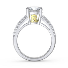 Carica l&#39;immagine nel visualizzatore di Gallery, Anello da matrimonio PORTOFINO personalizzato in argento sterling 925
