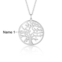 Carica l&#39;immagine nel visualizzatore di Gallery, Collana personalizzata ALBERO DELLA VITA in argento sterling 925
