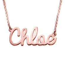 Load image into Gallery viewer, Custom 925 Sterling Silver NAME Necklace
