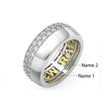 Load image into Gallery viewer, Custom 925 Sterling Silver MEDITERRANEO COUPLE Ring
