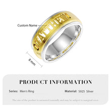 Carica l&#39;immagine nel visualizzatore di Gallery, Anello COLOSSEO personalizzato in argento sterling 925
