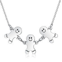 Load image into Gallery viewer, Custom SNOWMAN NAME HYPOALLERGENIC &amp; STAINLESS Necklace
