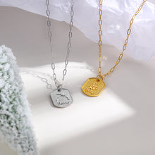 Load image into Gallery viewer, Custom CHRISTMAS Gold Plated  Necklace
