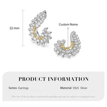 Carica l&#39;immagine nel visualizzatore di Gallery, Orecchini LETIZIA personalizzati in argento sterling 925
