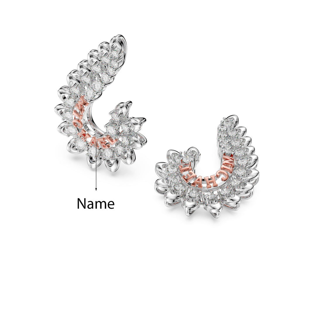 Custom 925 Sterling Silver LETIZIA Earrings