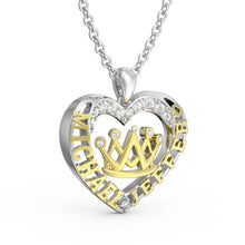 Carica l&#39;immagine nel visualizzatore di Gallery, Collana LILIBETH QUEEN personalizzata in argento sterling 925
