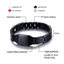 Load image into Gallery viewer, Custom HYPOALLERGENICS &amp; STAINLESS STEEL Men Bracelet
