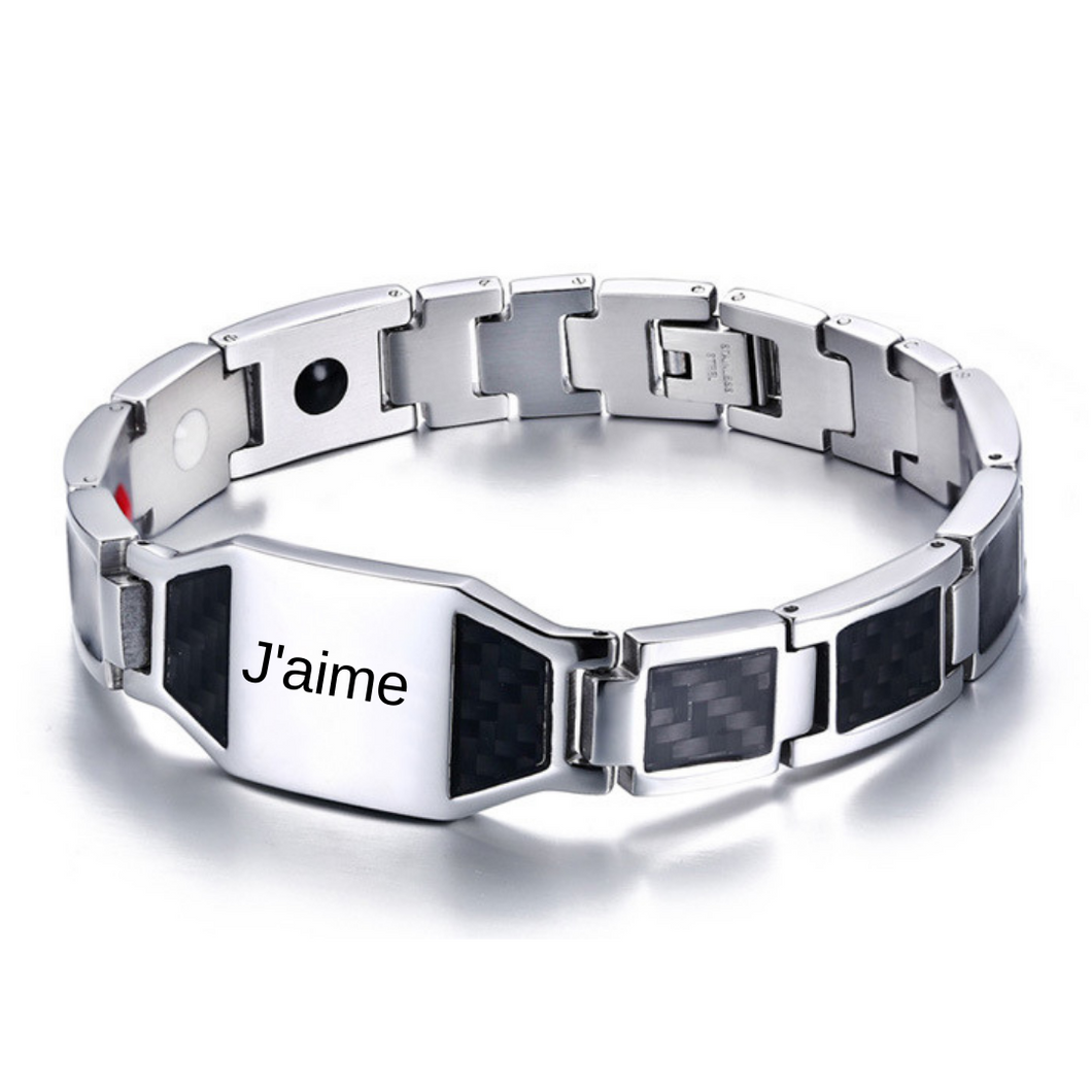 Custom HYPOALLERGENICS & STAINLESS STEEL Men Bracelet