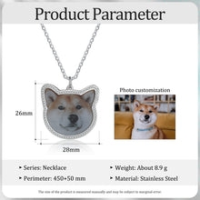 Load image into Gallery viewer, Custom PHOTO PET Necklace
