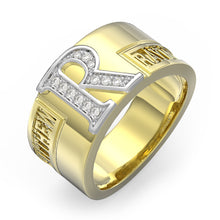 Load image into Gallery viewer, Custom 925 Sterling Silver TORINO Couple Ring
