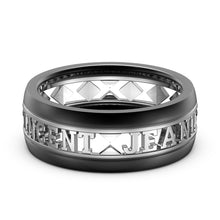 Carica l&#39;immagine nel visualizzatore di Gallery, Anello di coppia OLD BRIDGE personalizzato in argento sterling 925
