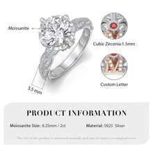 Load image into Gallery viewer, Custom 925 Sterling Silver MICHELANGELO Wedding Ring
