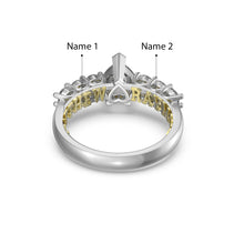 Load image into Gallery viewer, Custom 925 Sterling Silver TIZIANO Wedding Ring
