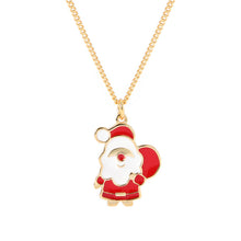 Load image into Gallery viewer, 925 Sterling Silver SANTA CLAUS Necklace
