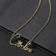 Carica l&#39;immagine nel visualizzatore di Gallery, Collana BEATRICE QUEEN personalizzata in argento sterling 925
