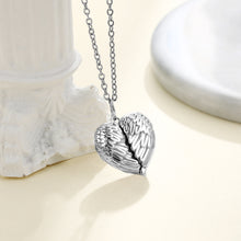 Load image into Gallery viewer, Custom 925 Sterling Silver HEART PHOTO Necklace
