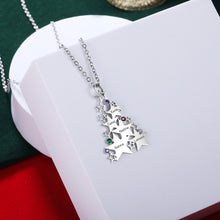 Load image into Gallery viewer, Custom CHRISTMAS ALPIN TREE White  Necklace
