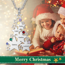 Load image into Gallery viewer, Custom CHRISTMAS ALPIN TREE White  Necklace
