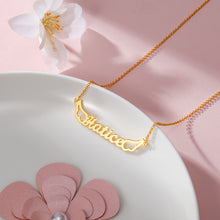 Carica l&#39;immagine nel visualizzatore di Gallery, Collana NOME personalizzata in argento sterling 925
