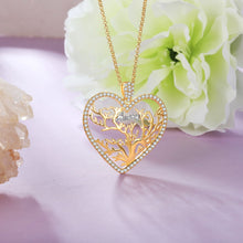 Load image into Gallery viewer, Custom HEART TREE NAME Necklace
