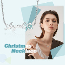 Load image into Gallery viewer, Custom CHRISTMAS NAME Necklace
