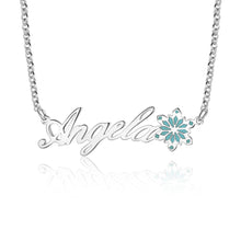 Load image into Gallery viewer, Custom CHRISTMAS NAME Necklace
