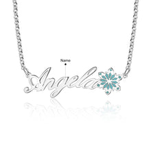 Load image into Gallery viewer, Custom CHRISTMAS NAME Necklace
