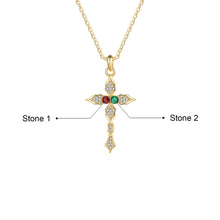 Load image into Gallery viewer, SNOWFLAKE Cross Necklace
