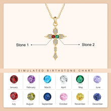 Load image into Gallery viewer, SNOWFLAKE Cross Necklace
