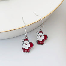 Load image into Gallery viewer, 925 Sterling Silver SANTA CLAUS Earring
